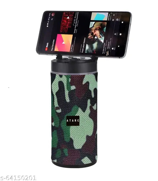 ATARC 100% HIGH QUALITY KT-125 High Power Sound Blast, Mini, Thunder Deep Base Sound WIreless Portable Lighting multifunction Mobile Holder & speaker FM