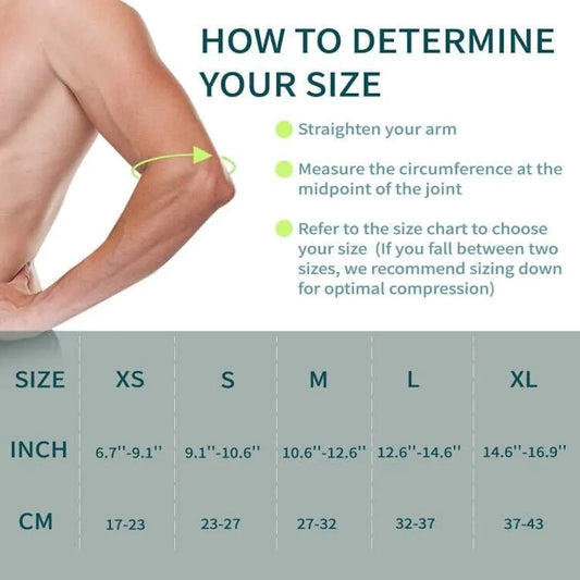 Leosportz Nylon Elbow Support For Gym -Elbow Brace For Men Women Workout|Elbow Compression Sleeves For Tendonitis Pain Relief, Tennis, Volleyball, Cricket-Elbow Pain