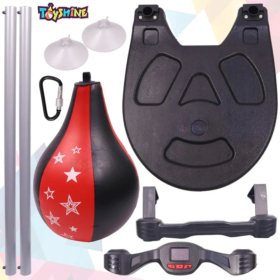 Toyshine Speed Bag Boxing Punching Game | Electronic Punch Counter, Sports Toys for Boys and Girls