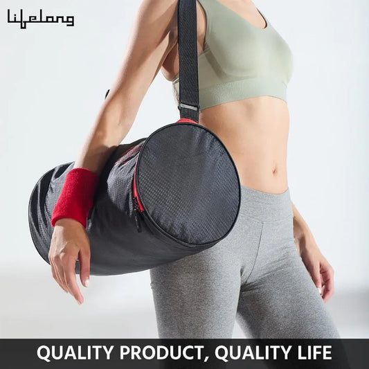 Lifelong Cotton 30 L Duffle Gym Bag for Men & Women | Adjustable Shoulder Bag | Water Resistant | Sports & Travel Bag with Shoe Compartment & Side Pocket ,48.3cm
