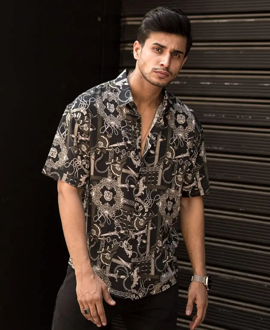 Hmkm Casual Shirt for Men