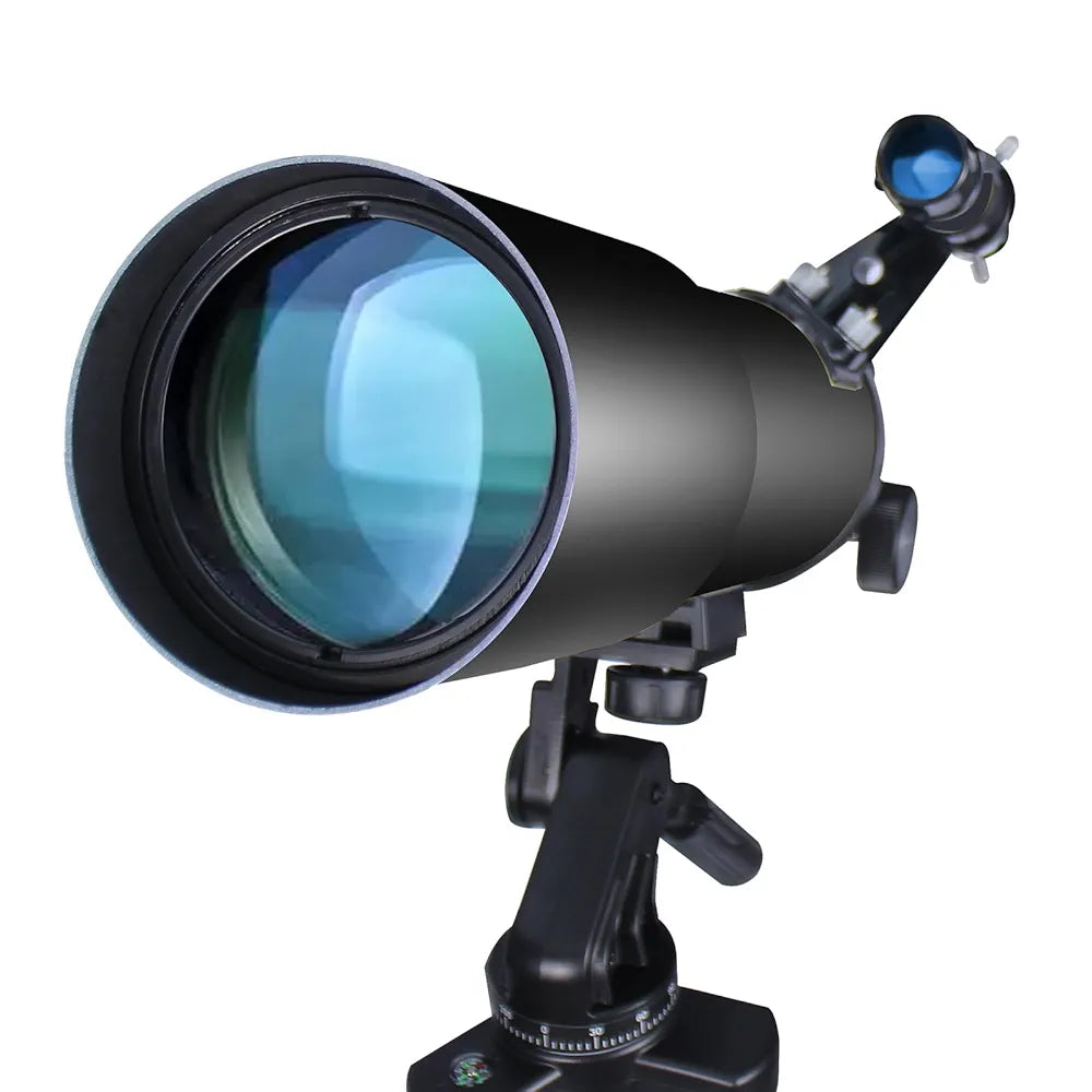 EACONN Telescopes for Adults Astronomy, 80mm Aperture 600mm Refractor Telescope for Beginners, Compact and Portable Travel Telescopio with Backpack