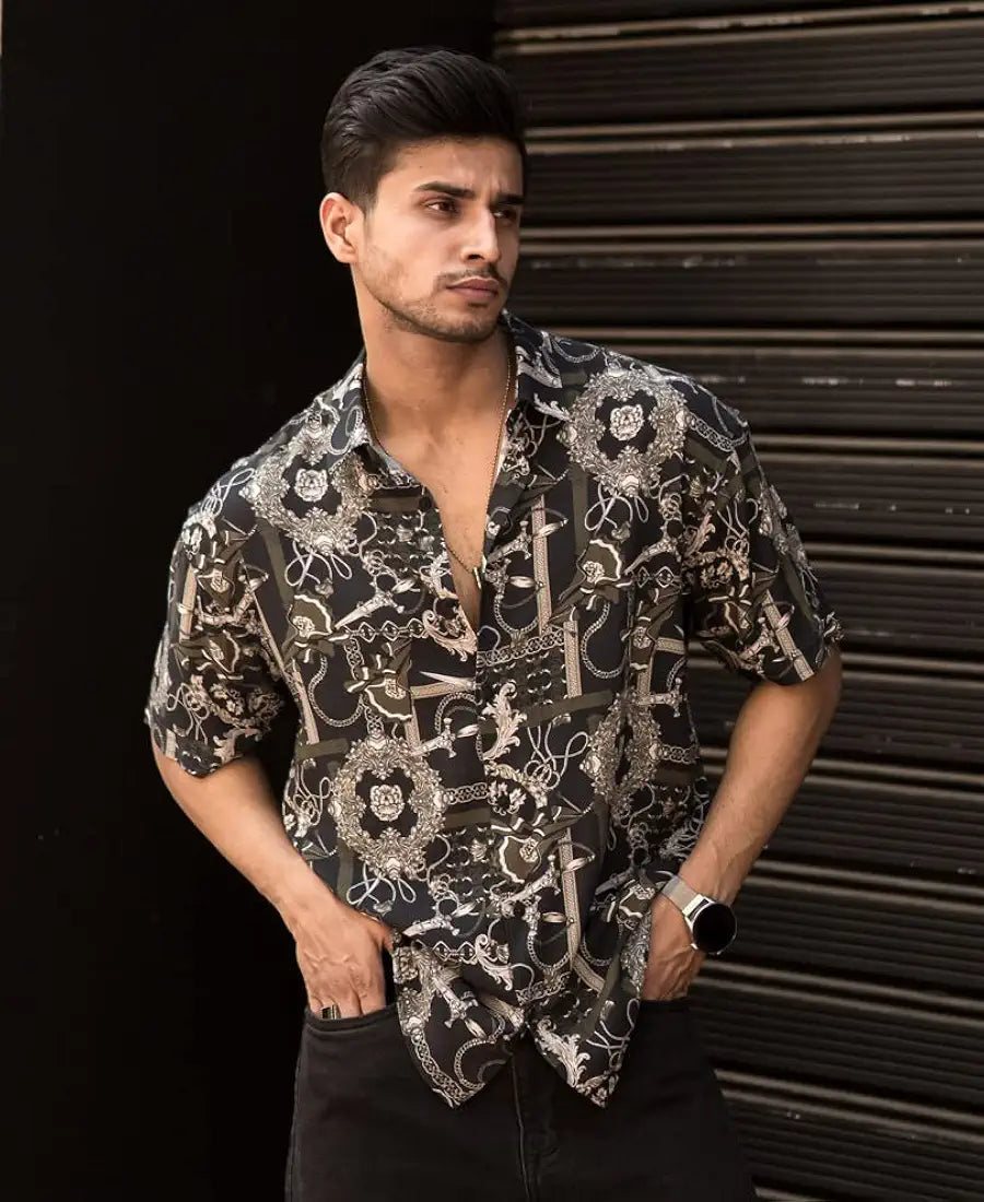 Hmkm Casual Shirt for Men