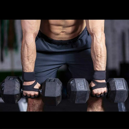 serveuttam Leosportz Workout Gloves With Wrist Support For Gym Workouts,Pull Ups,Cross Training,Weightlifting,Calisthenics,Wod- Silicone Padding - Great Hand Grip&No Calluses,Blue,Free Size