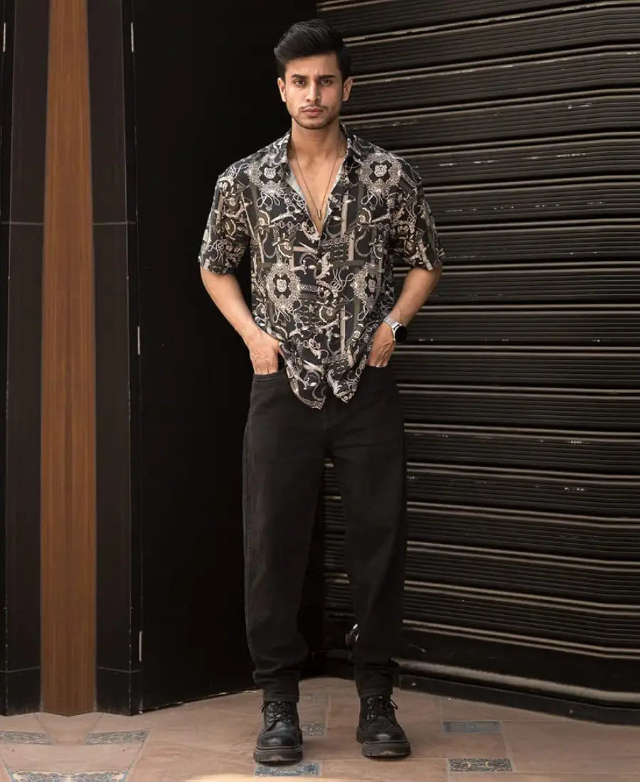 Hmkm Casual Shirt for Men
