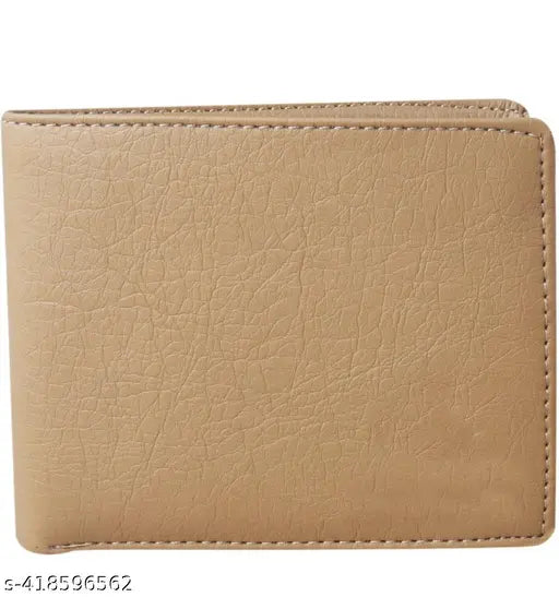 Men Casual, Travel, Formal Brown Artificial Leather Wallet