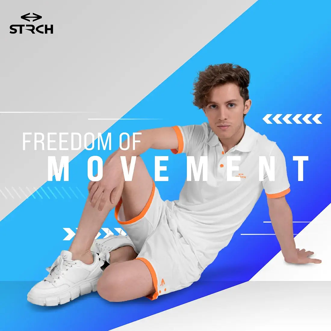 STRCH Men's Engineered Nylon Training Shorts – Lightweight, Quick-Dry, Breathable Activewear with Stretch Waistband & Side Snap Buttons – Ideal for Gym, Running, Sports & Everyday Wear