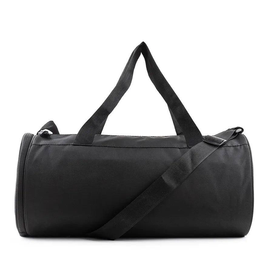 Boldfit Gym Bags for Men with Separate Shoe Compartment Unisex Duffle Bag for Carry & Travel Adjustable for Shoes Towel Duffel Sports Bag for Women & Men 20L - Black Grey
