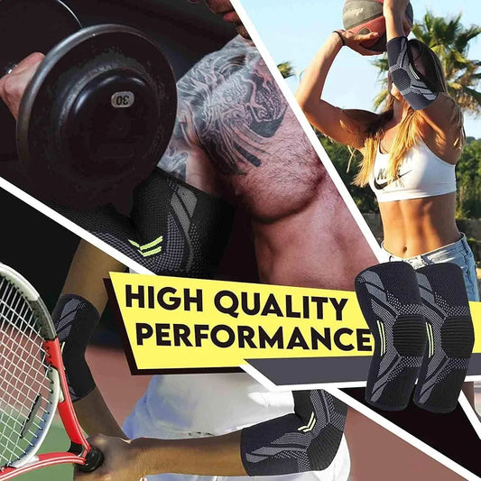 serveuttam Nylon Elbow Support For Gym-Elbow Brace For Men Women Workout Elbow Compression Sleeves For Tendonitis Pain Relief,Tennis,Volleyball,Cricket-Elbow Pain