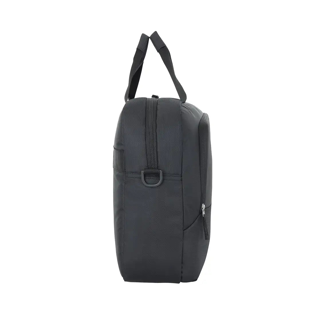 Kamiliant by American Tourister Dissenter Casual Office Bailhandle Messenger Bag with 15" Inch Laptop Compartment and Adjustable Shoulder Strap, Ergonomically Designed for Men And Women - Black