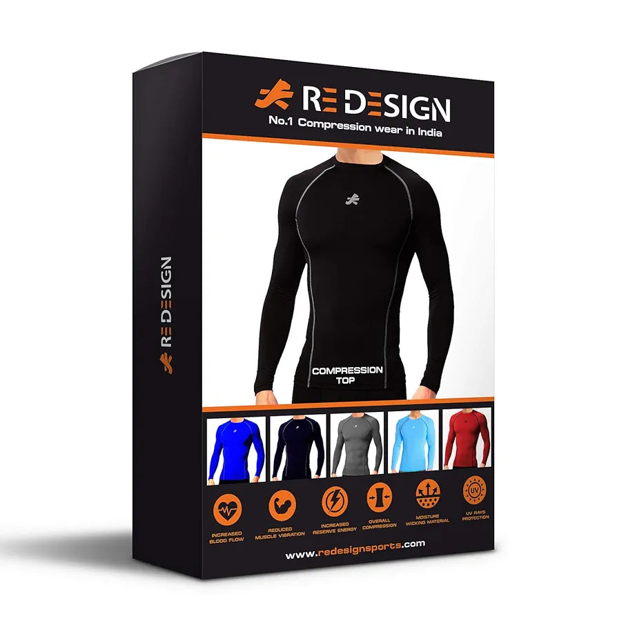 ReDesign Apparels Men Slim Fit Sports T-Shirt