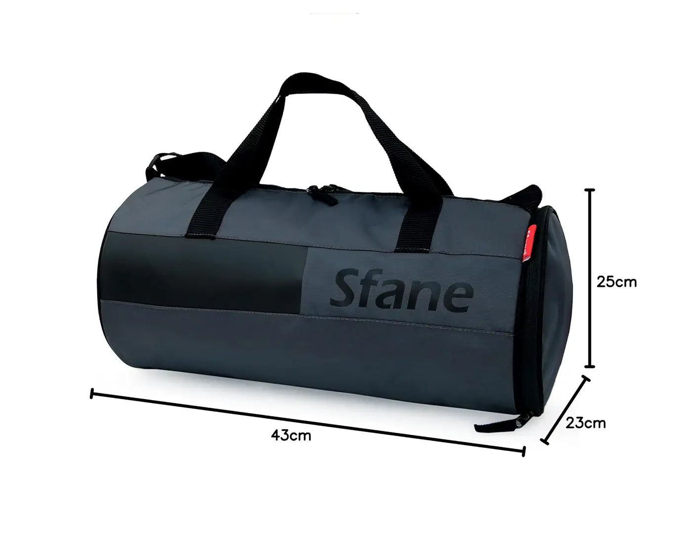 Sfane Polyester 23cms Duffle/Shoulder/Gym Bag for Men & Women with Separate Shoe Compartment