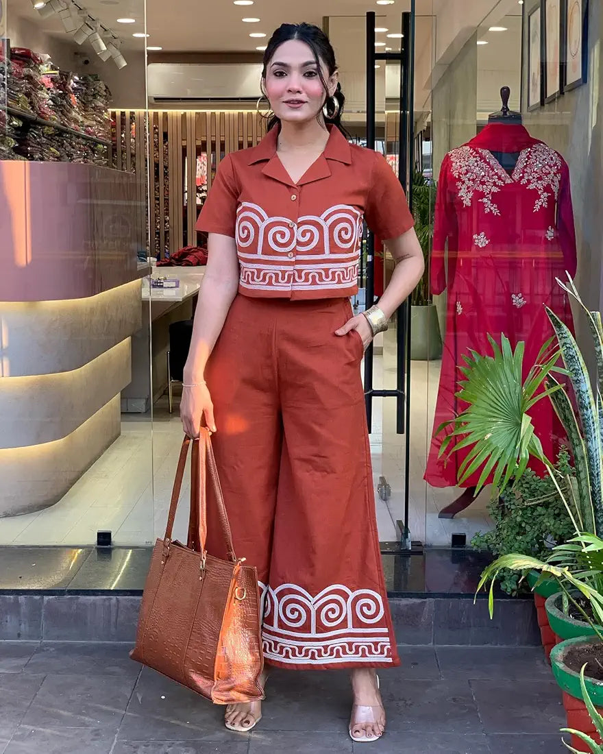 GoSriKi Women's Rayon Viscose Straight Printed Kurta with Palazzo