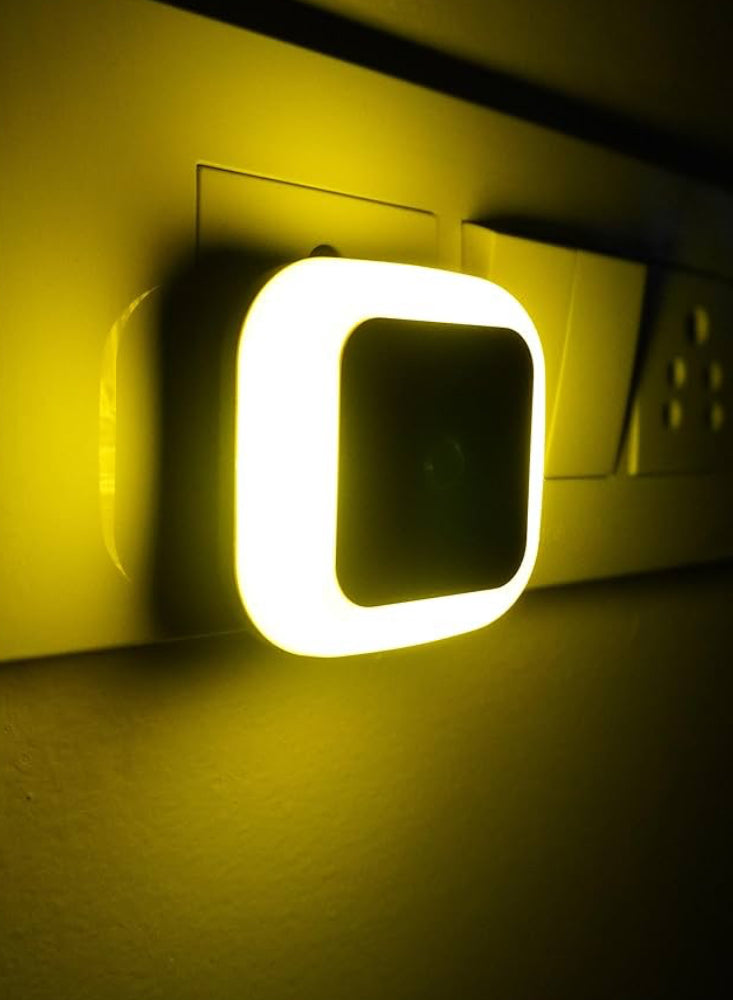 HOARD 0.5W Led Plug in Smart Night Lamp with Automatic Sensor Smart Led Night Lamp - Pack of 1