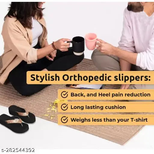 Women Heel Flip Flops Thong Sandals
