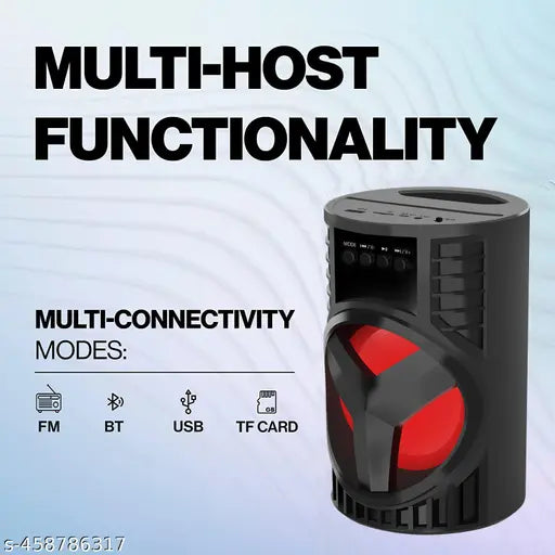 Bogx New Arriving Mini Boost Wireless Portable Power boost high sound blast with ultra 3d bass/splashproof dynamite thunder sound Supported for All Smartphone 10 W Bluetooth Speaker Karaoke speaker with free MIC