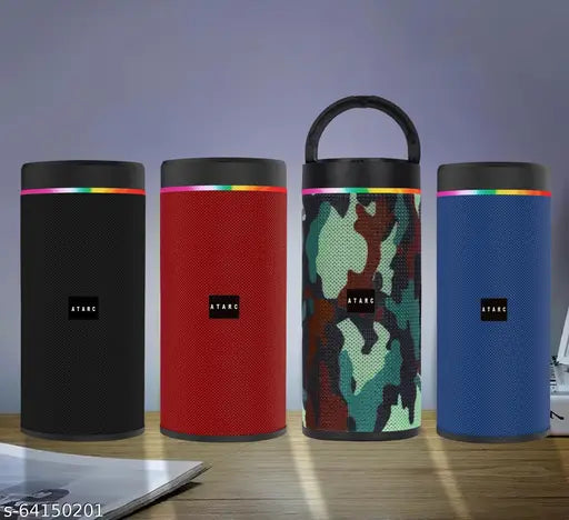 ATARC 100% HIGH QUALITY KT-125 High Power Sound Blast, Mini, Thunder Deep Base Sound WIreless Portable Lighting multifunction Mobile Holder & speaker FM