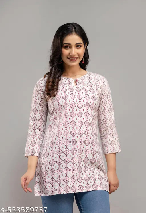 Print Kurti Combo !!Short Kurti Combo For Women!!Cotton Kurti For Women!!Floral Cotton Kurti For Women
