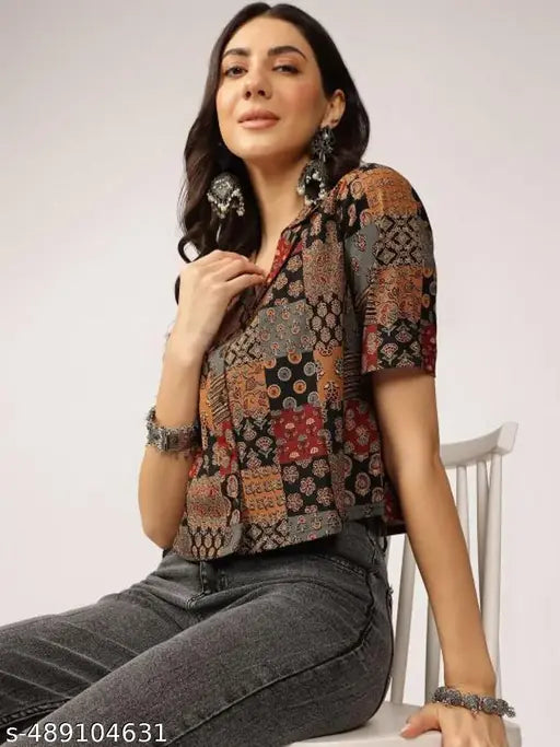 LATEST DIZINER PRINTED TOP