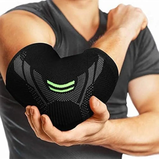 serveuttam Nylon Elbow Support For Gym-Elbow Brace For Men Women Workout Elbow Compression Sleeves For Tendonitis Pain Relief,Tennis,Volleyball,Cricket-Elbow Pain