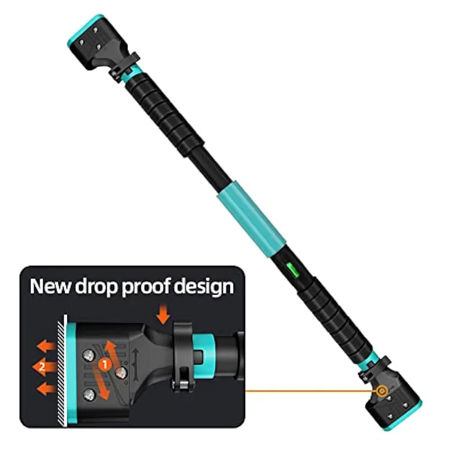 Craava Pull Up Bar Doorway for Home Workout No Screws Chin Up Bar with Locking Mechanism Max Load 200Kg Adjustable 