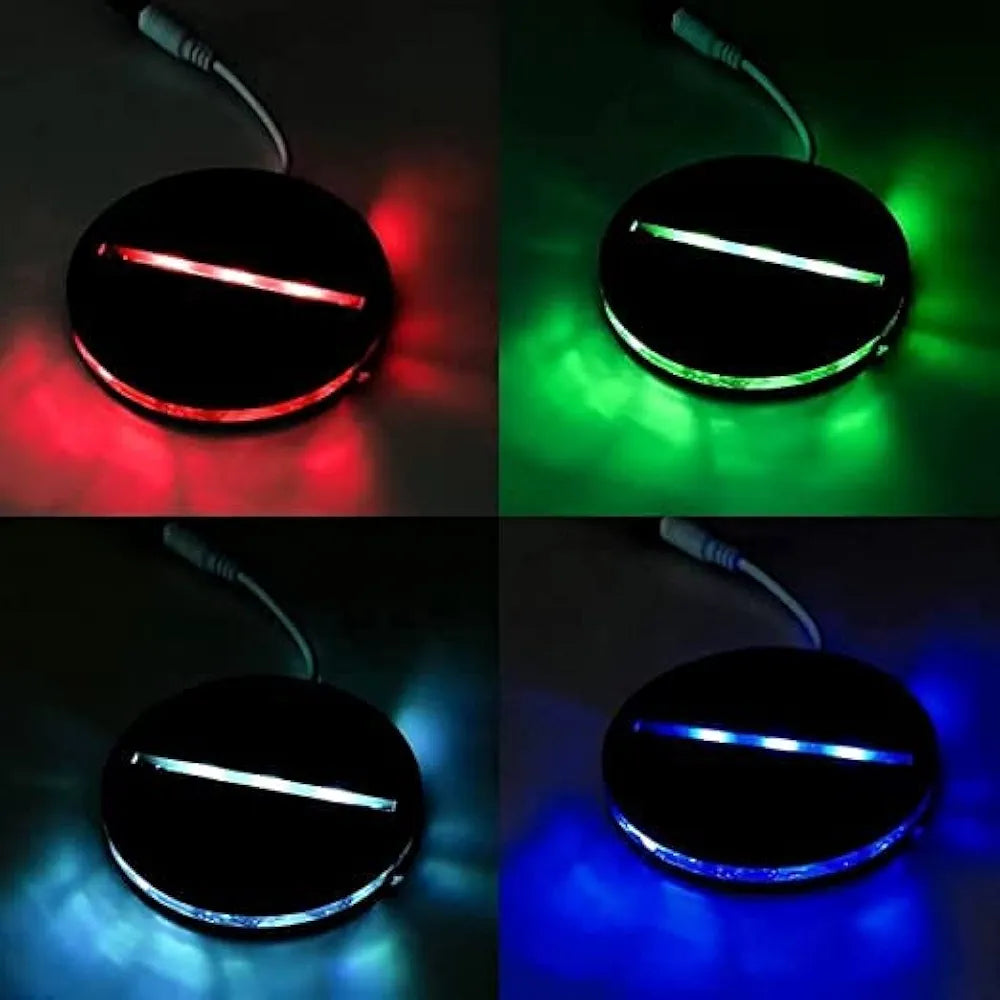 Gifts n Gallery 3D Illusion Iron Man534 Acrylic Led Lamp with 7 Color Changing Light and 3 Lighting Moods  12 * 12 cm