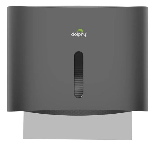 Dolphy Black Multifold Mini Hand Tissue Paper Dispenser