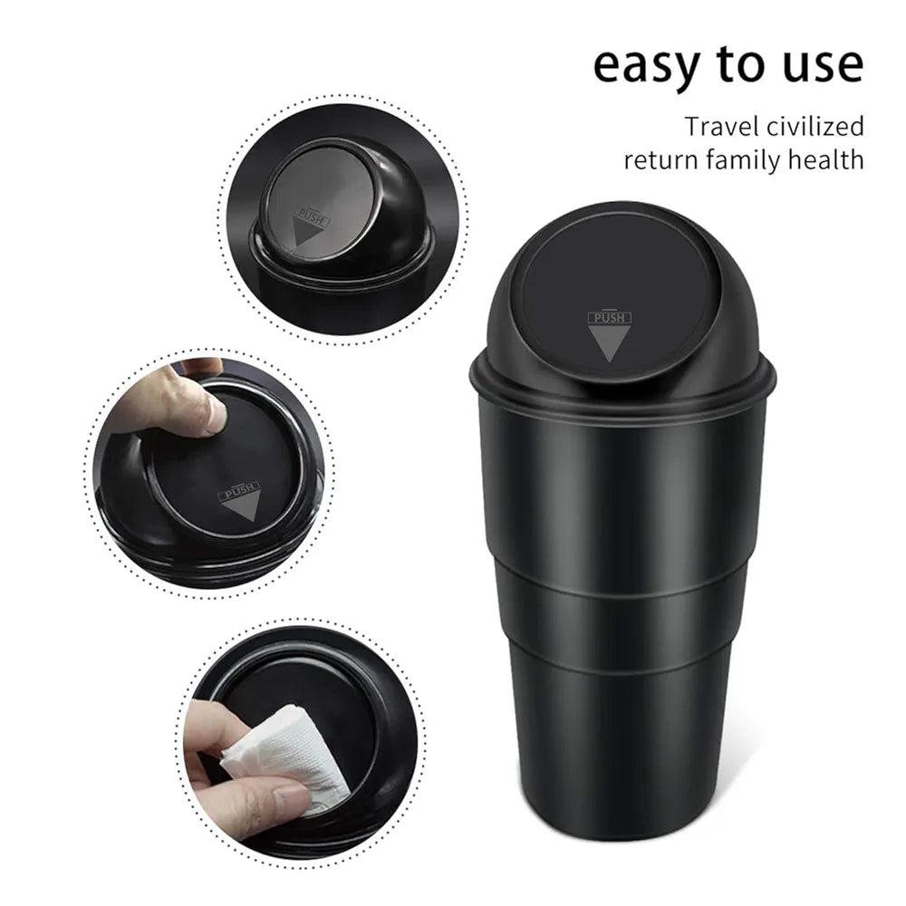 RADIANT Car Dustbin | Dustbin For Car |Trash Bin | Car Bin Mini | Portable Trash Can, Home, Office 
