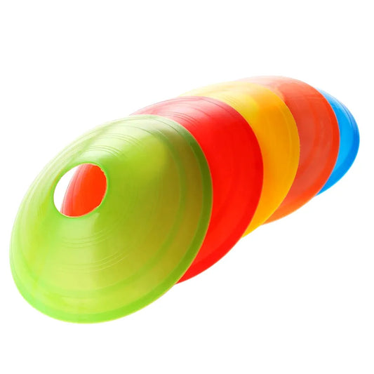 SAHNI SPORTS Plastic Space Marker, Set of 10, Multi-Color