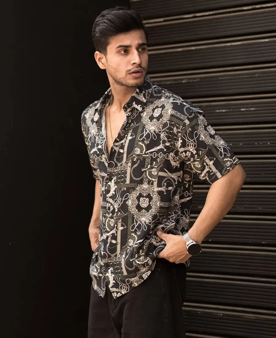 Hmkm Casual Shirt for Men