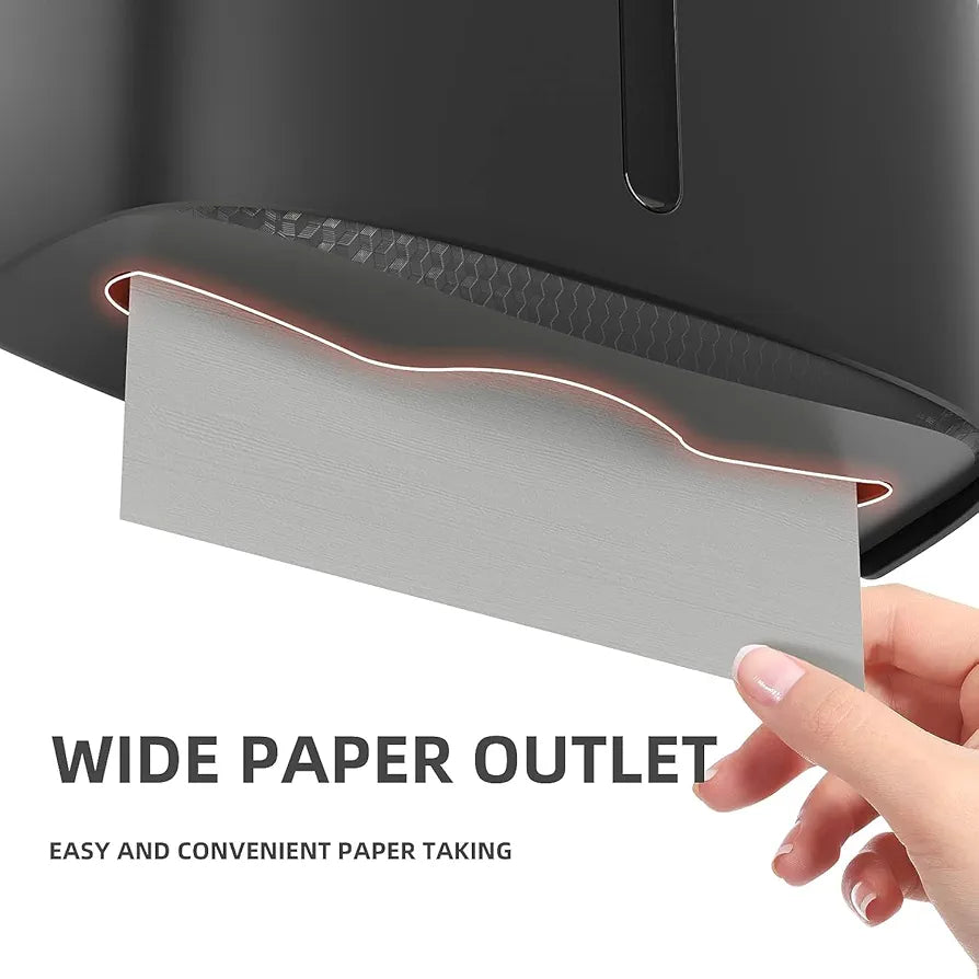Dolphy Black Multifold Mini Hand Tissue Paper Dispenser