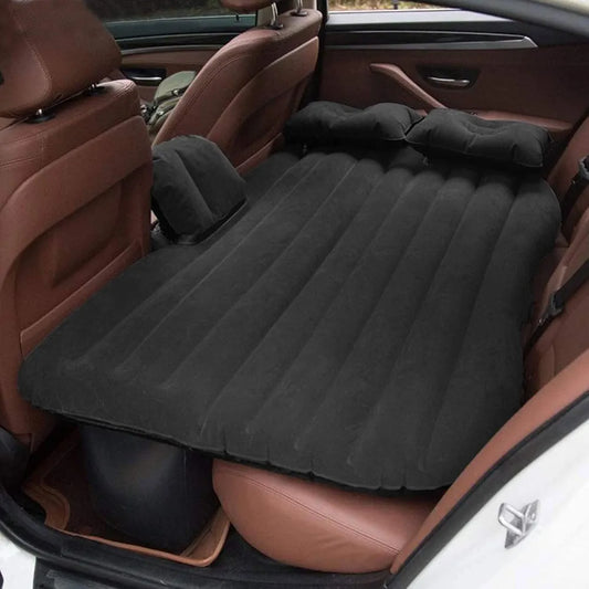 Inflatable Car Bed Sofa Inflatable-Back Seat With-2 Air-Pillow & Air-Pump | Bed Car Inflatable Mattress Car Bed | Kids, Trips, Camping, Picnic, Universal Size