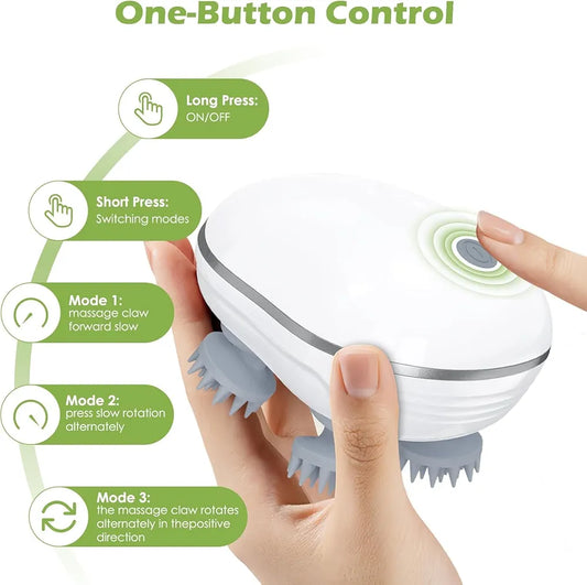 JustLatest Scalp Massage, Electric Scalp Massager , Hair Massager For Hair Growth, Body Massager