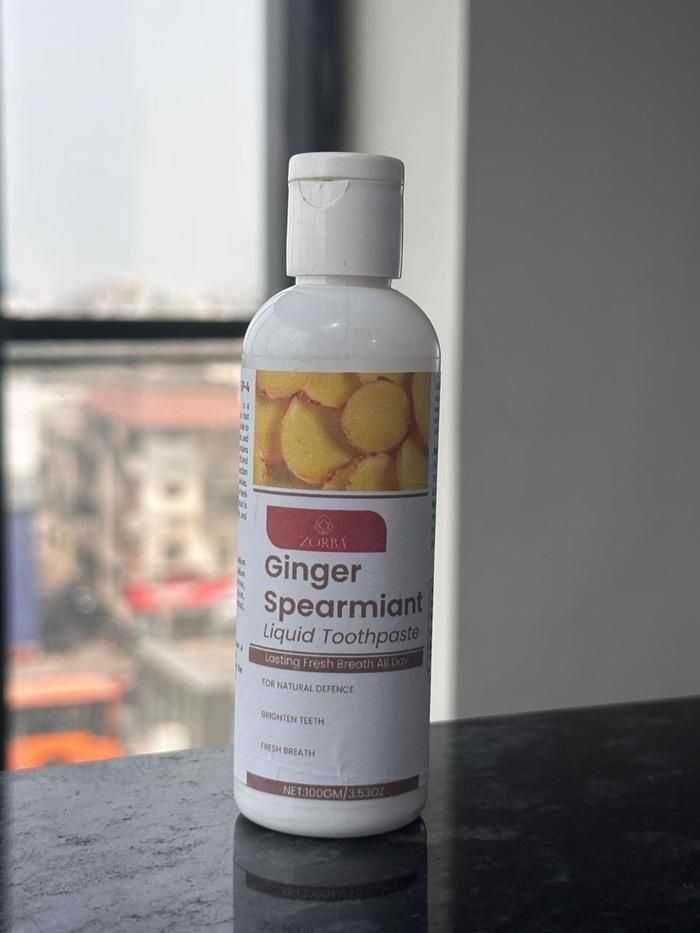 Zorba Ginger Spearmiant Toothpaste, 100gm (Pack of 1)