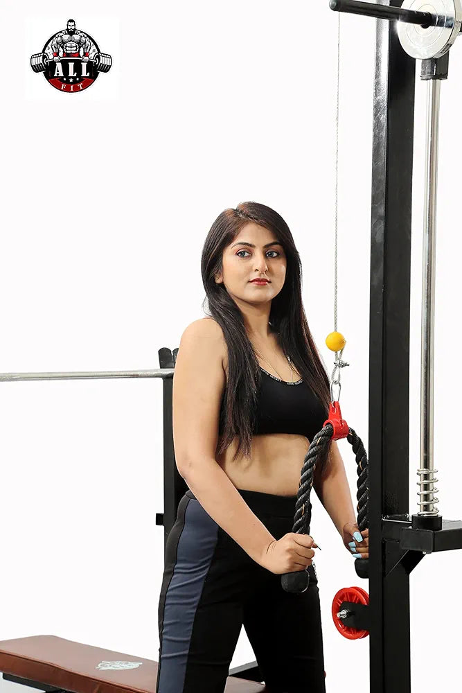 ALLFIT Fitness 20 in 1 BENCHE for Home Gym All in 1(4X2 Heavy Iron Pipe=Weights Capacity=300 Plus