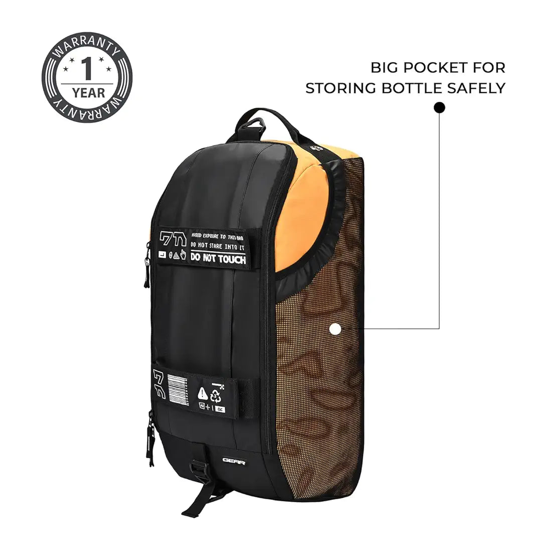 Gear Statement Maxis 3.0 10"/29L Medium Water Resistant Duffle Polyester Bag/Travel Bag/Gym Bag for Men & Women