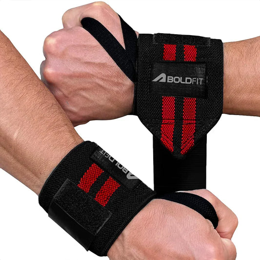 Boldfit Cotton Wrist Band for Men & Women, Wrist Supporter for Gym Wrist Wrap/Straps Gym Accessories for Men for Hand Grip & Wrist Support While Workout 