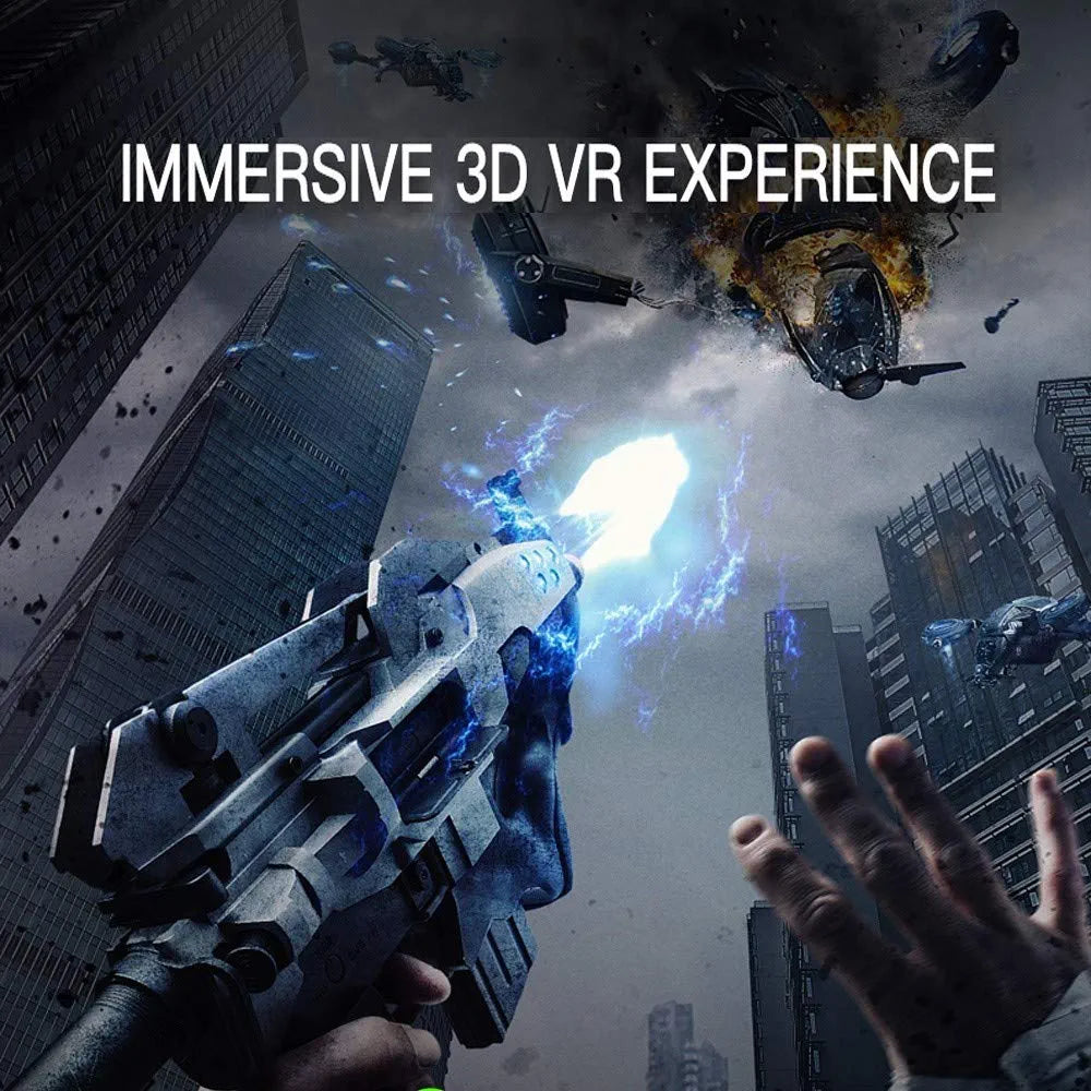 Drumstone Virtual Reality VR Headset 3D Glasses VR Goggles for TV, Movies & Video Games, Compatibale All Smartphone