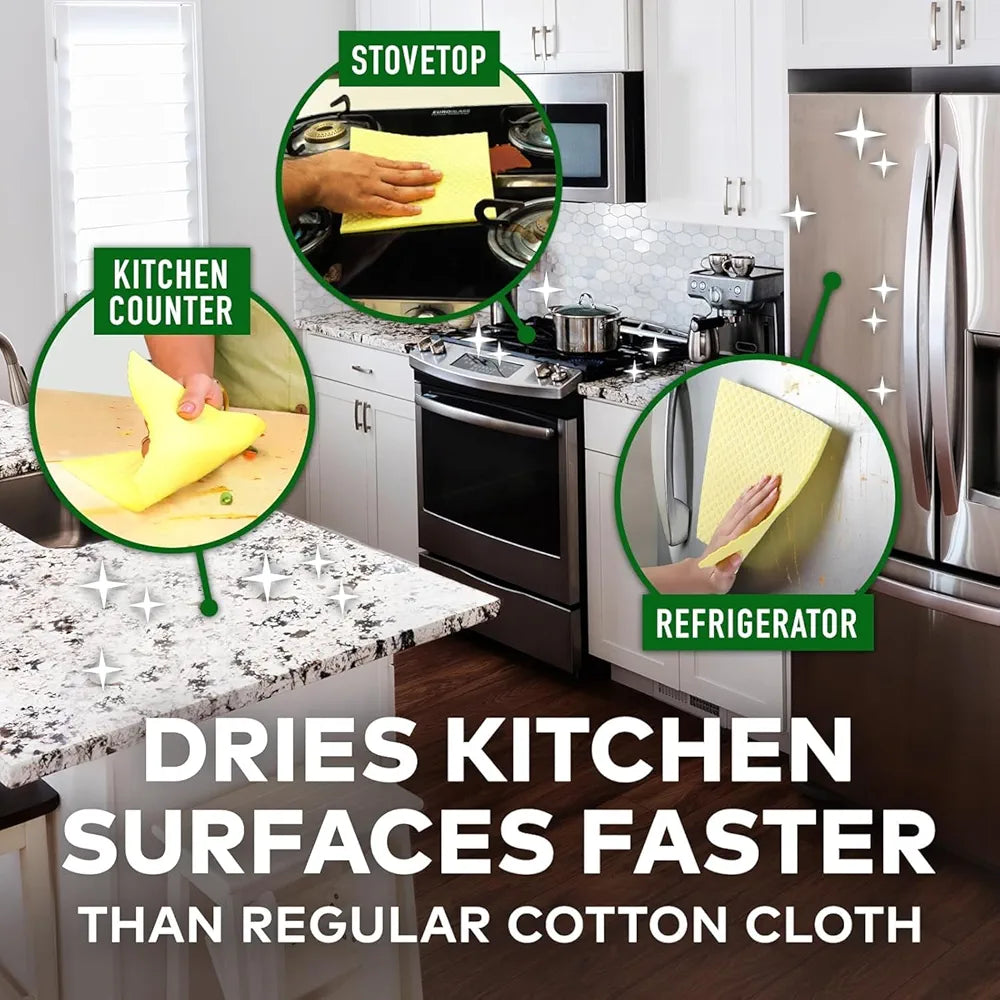 Scotch-Brite 2-in-1 Bucket Spin Mop and Scotch-Brite Sponge Wipe 3N Resusable Kitchen Cleaning Sponge