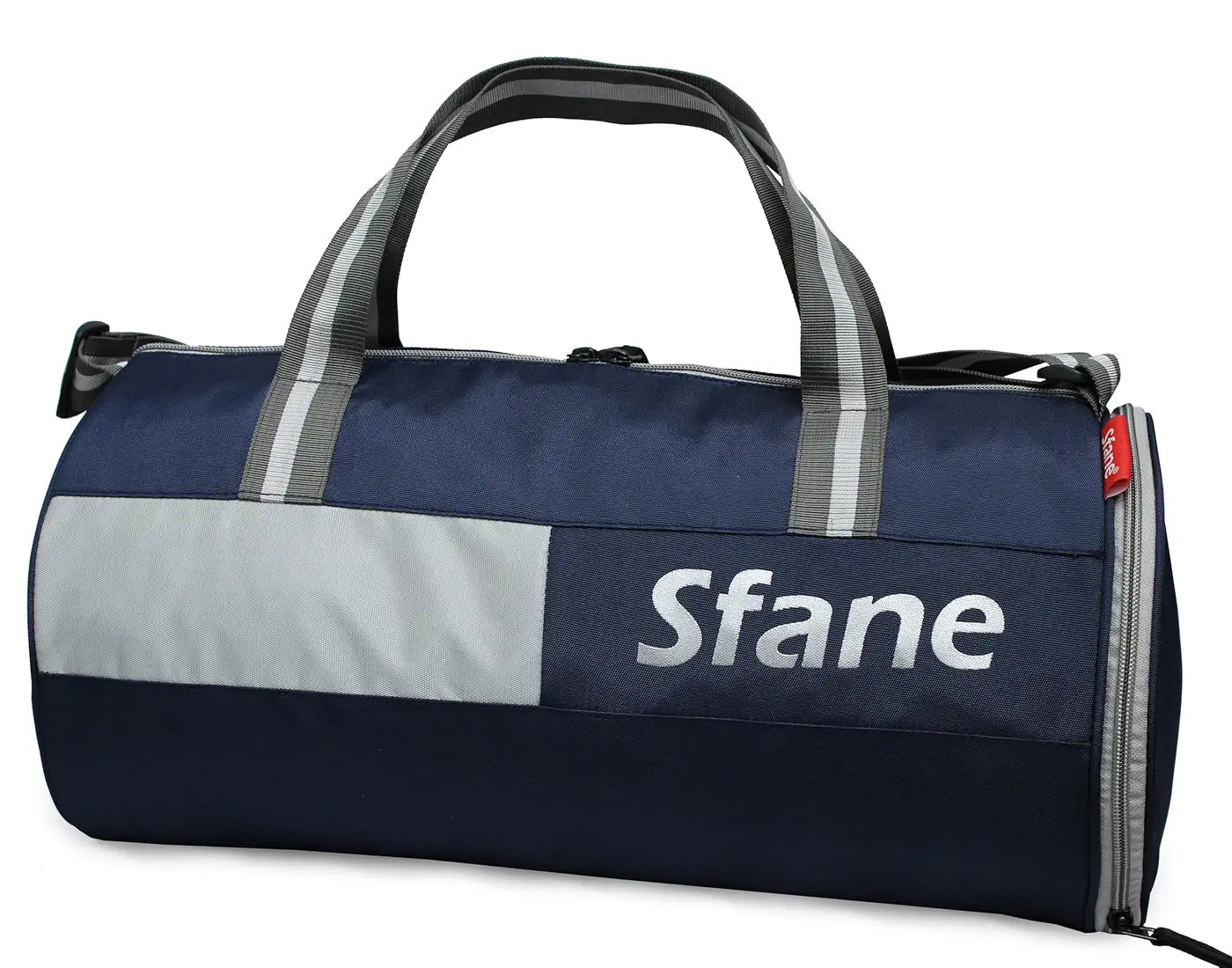 Sfane Gym Bags for Men with Separate Shoe Compartment Sports Gym Bag for Women Duffle Bags for Gym, Duffel Bags Sports Bag - Navy Blue