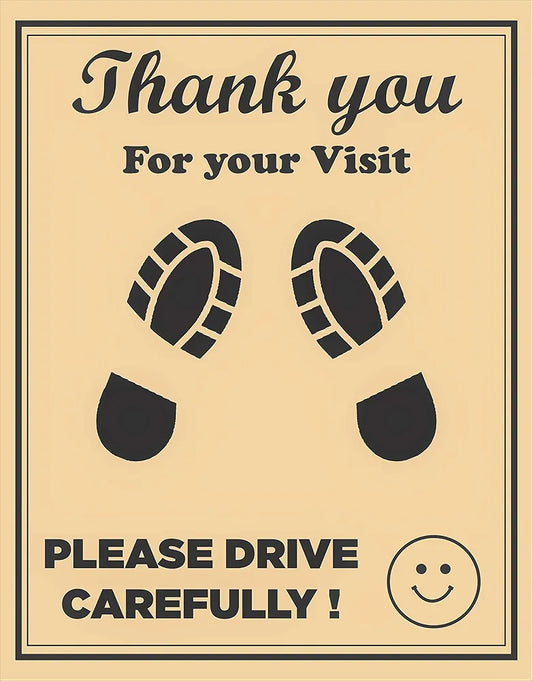 CONVRT Car Compatible With Disposable Paper Foot Mat, Large Size, Universal Size, Brown 