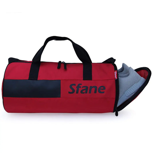 Sfane Polyester 23 cms Duffle/Shoulder/Gym Bag for Men & Women with Separate Shoe Compartment 