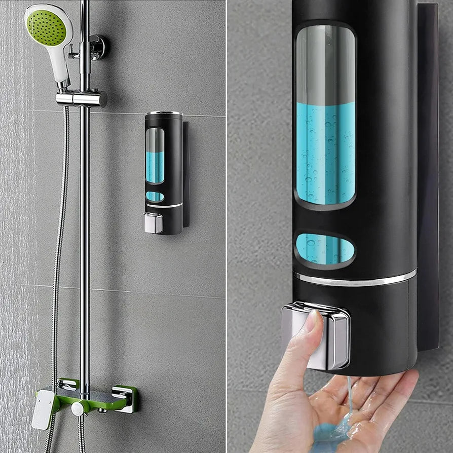 ALTURAS 400ml Wall Mounted Liquid Soap Dispenser for Bathroom | Wash Basin | Liquid Sanitizer Shower Gel Dish Wash Soap Dispenser for Bathroom 