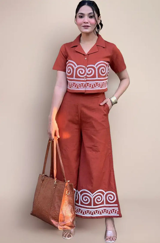 GoSriKi Women's Rayon Viscose Straight Printed Kurta with Palazzo