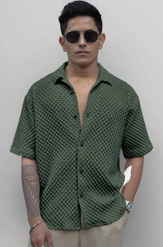NexaFlair Shirt for Men | Mens Casual Shirt | Men Stylish Shirt | Men Polycotton Shirt | Men's Regular Fit | Men Formal Shirt | Men's Hlaf Sleeve Shirt