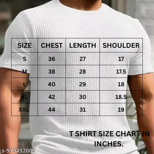 FIT AND RELAXED T SHIRT FOR MEN.