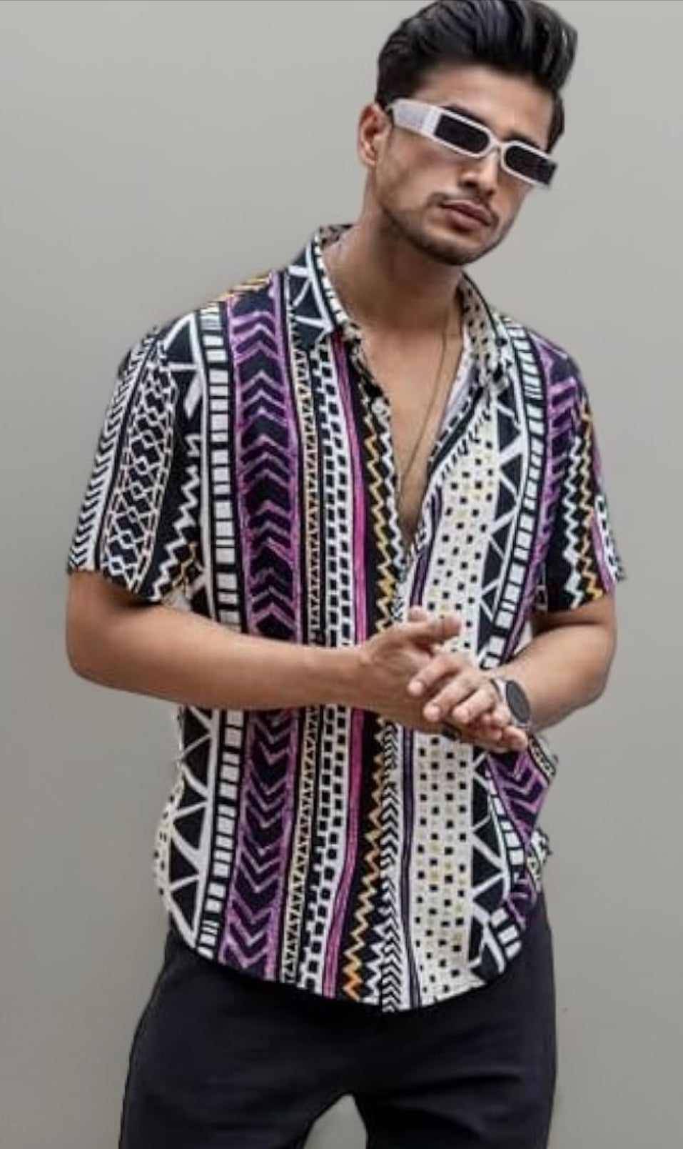 Hmkm Casual Shirt for Men