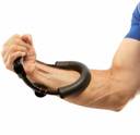 SELLZAS Forearm Strengthener Wrist Exerciser Hand Grip Equipment Developer Arm Hand Grip Ab Exerciser (Black)