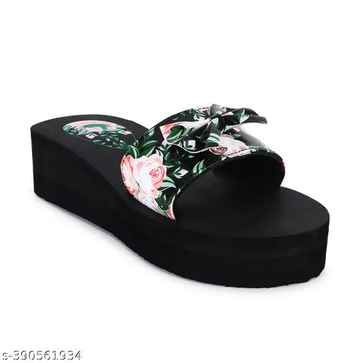 Two Soft Women's Slippers \/Daily use stylish slippers\/flipflop\/Heels Slipper for Women & Girls \/Doctor Ortho Slipper