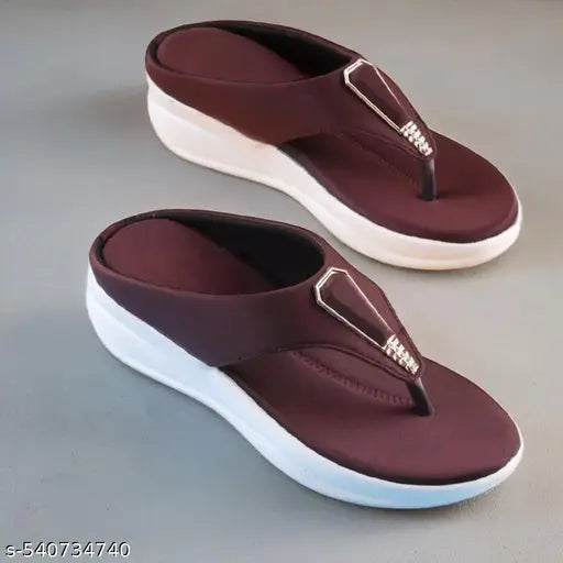 Women's flats Fancy Chapple party wear Sliper